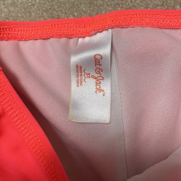 Cat and Jack 5T pineapple bathing suit - Picture 2 of 5